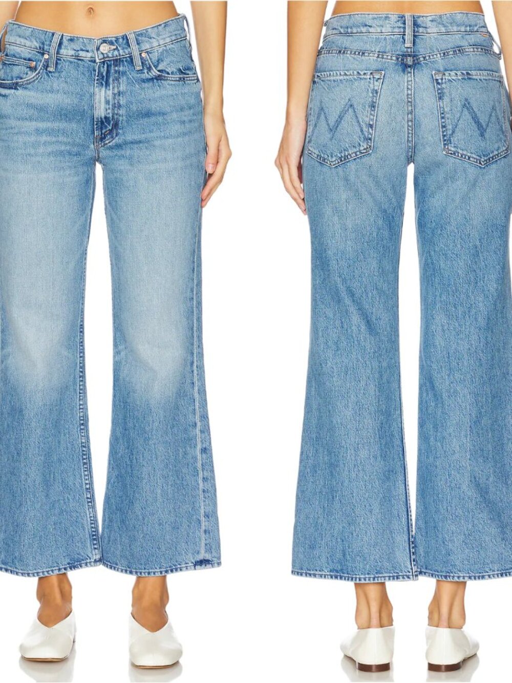 MOTHER Superior The Bookie Flood Jean Size 26 NWT